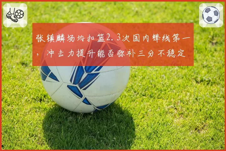 张镇麟场均扣篮2.3次国内锋线第一，冲击力提升能否弥补三分不稳定短板？